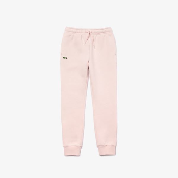 Lacoste SPORT Fleece Sweatpants - Tepláky Dětské Světle Růžové | CZ-6h1qii